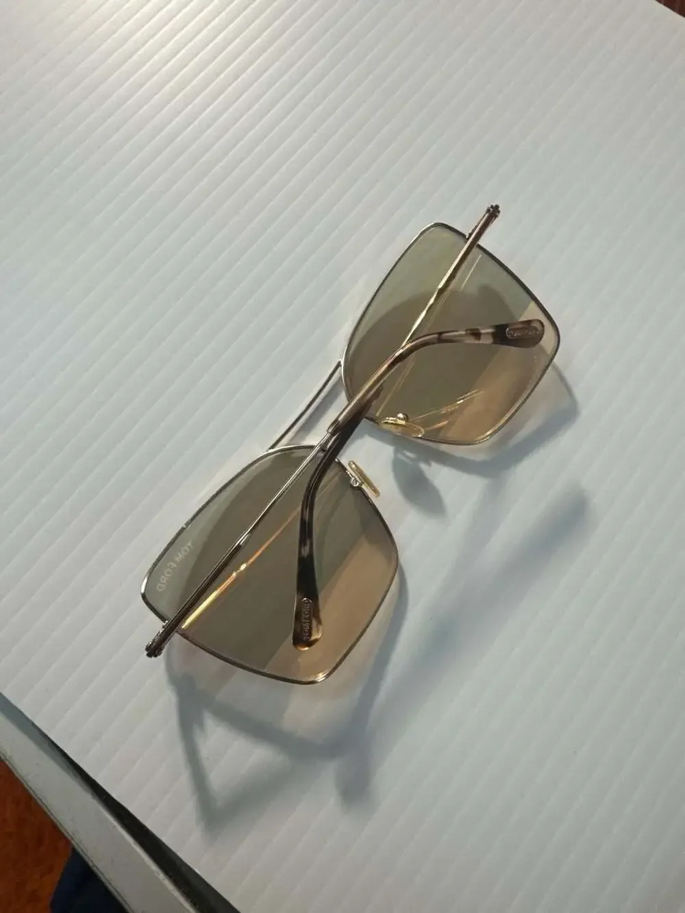 Tom Ford Maxim Square Aviators - Picture 3 of 5